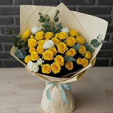 Букет цветов из:  Розы #REPLACE_PRED# Амзя