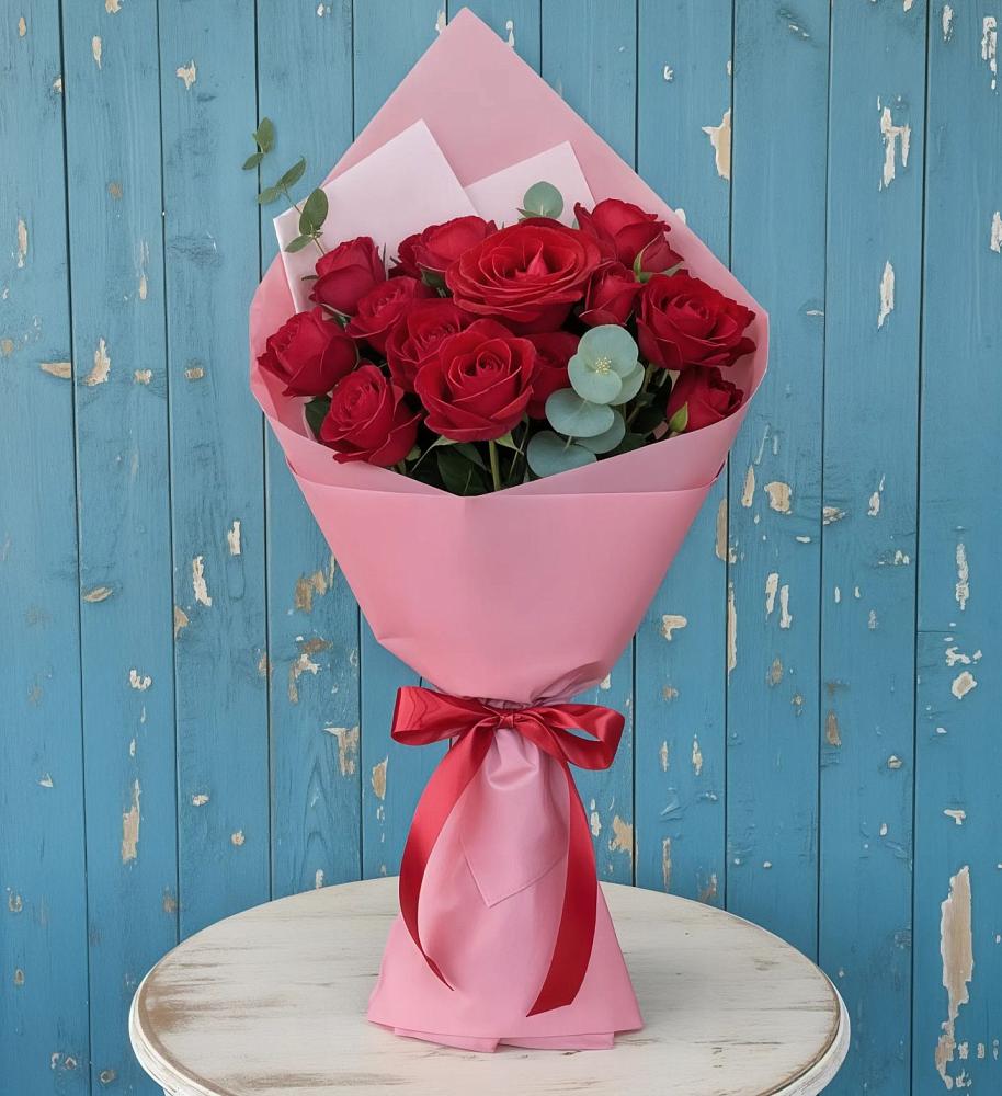 Букет цветов из: Розы в Амзя