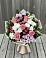 Букет цветов из: Альстромерии, Гвоздики, Розы и Хризантемы в Амзя