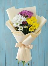 Букет цветов из:  Хризантемы в Амзя