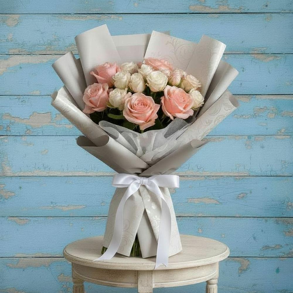 Букет цветов из: Розы в Амзя