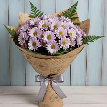 Букет цветов из:  Хризантемы в Амзя