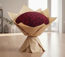 Букет 101 Красная роза в Амзя