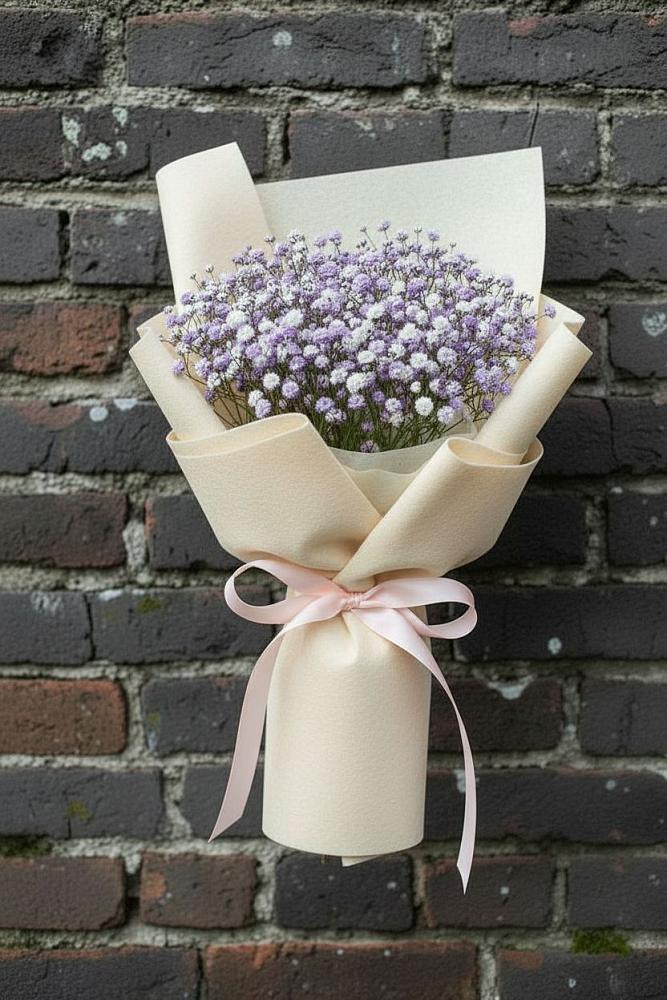 Букет цветов из: Гипсофила в Амзя