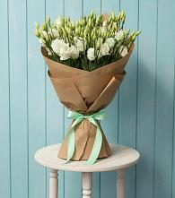 Букет цветов из:  Лизиантусы в Амзя