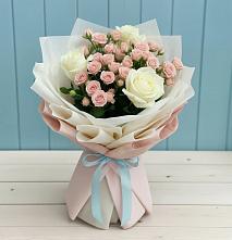 Букет цветов из:  Розы в Амзя