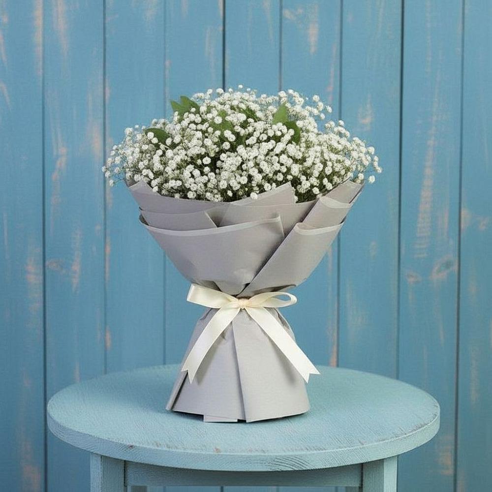 Букет цветов из: Гипсофила в Амзя