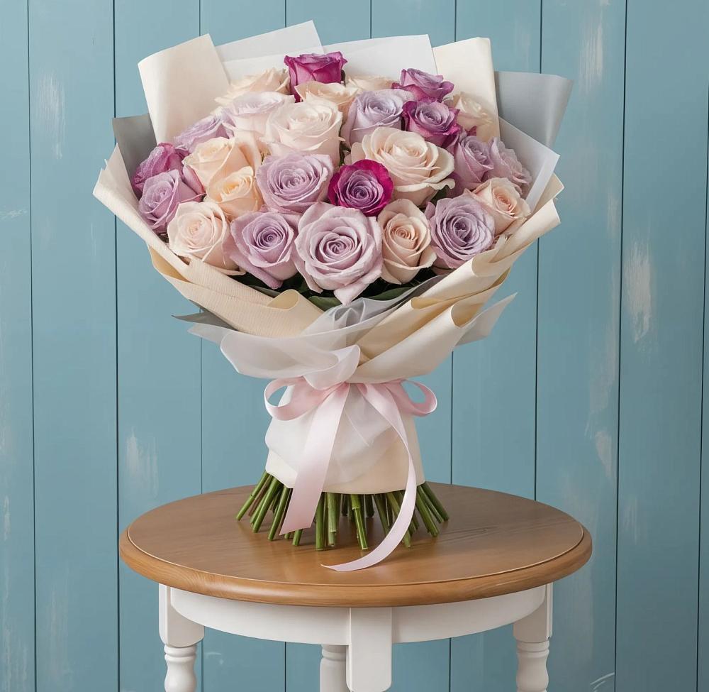 Букет цветов из: Розы в Амзя