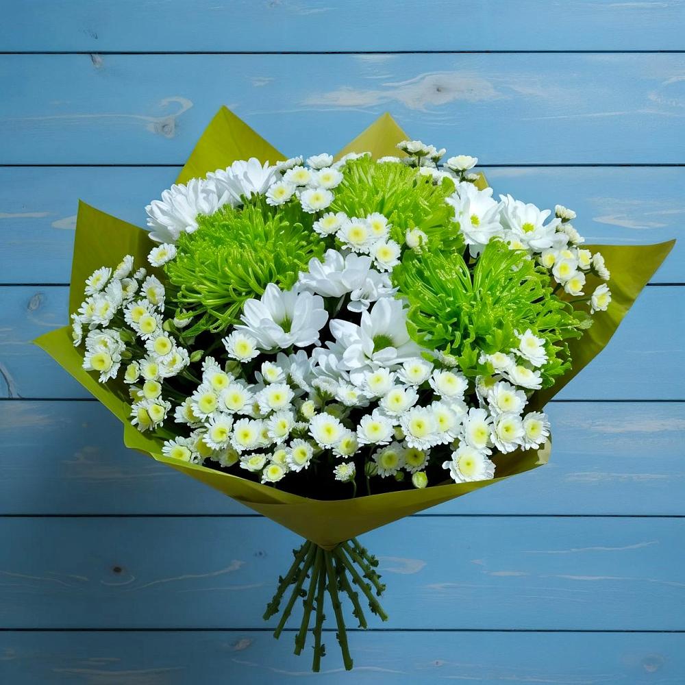Букет цветов из: Хризантемы в Амзя