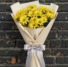 Букет цветов из:  Хризантемы в Амзя