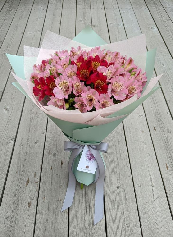 Букет цветов из: Альстромерии в Амзя