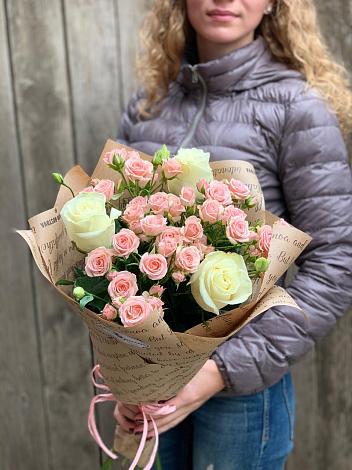 Букет цветов из: Розы в Амзя