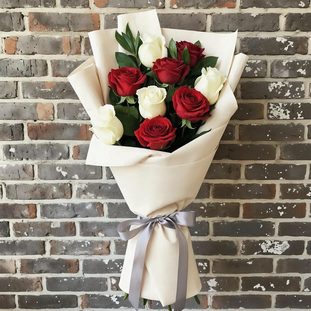 Букет цветов из: Розы в Амзя