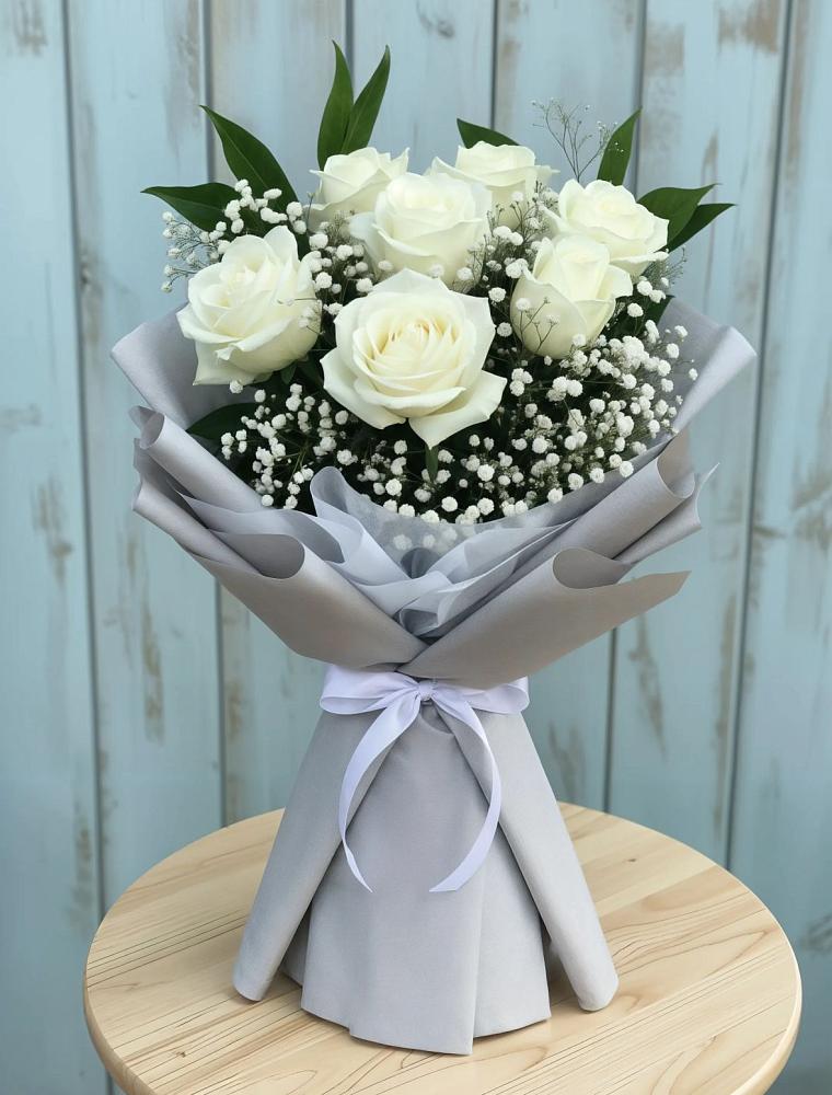 Букет цветов из: Розы в Амзя