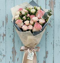 Букет цветов из:  Розы #REPLACE_PRED# Амзя