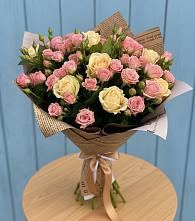Букет цветов из:  Розы в Амзя