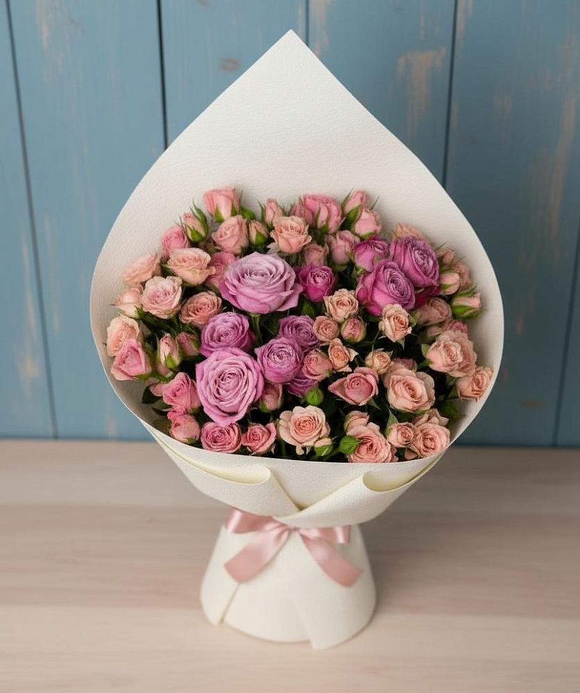 Букет цветов из: Розы в Амзя