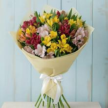 Букет цветов из:  Альстромерии в Амзя