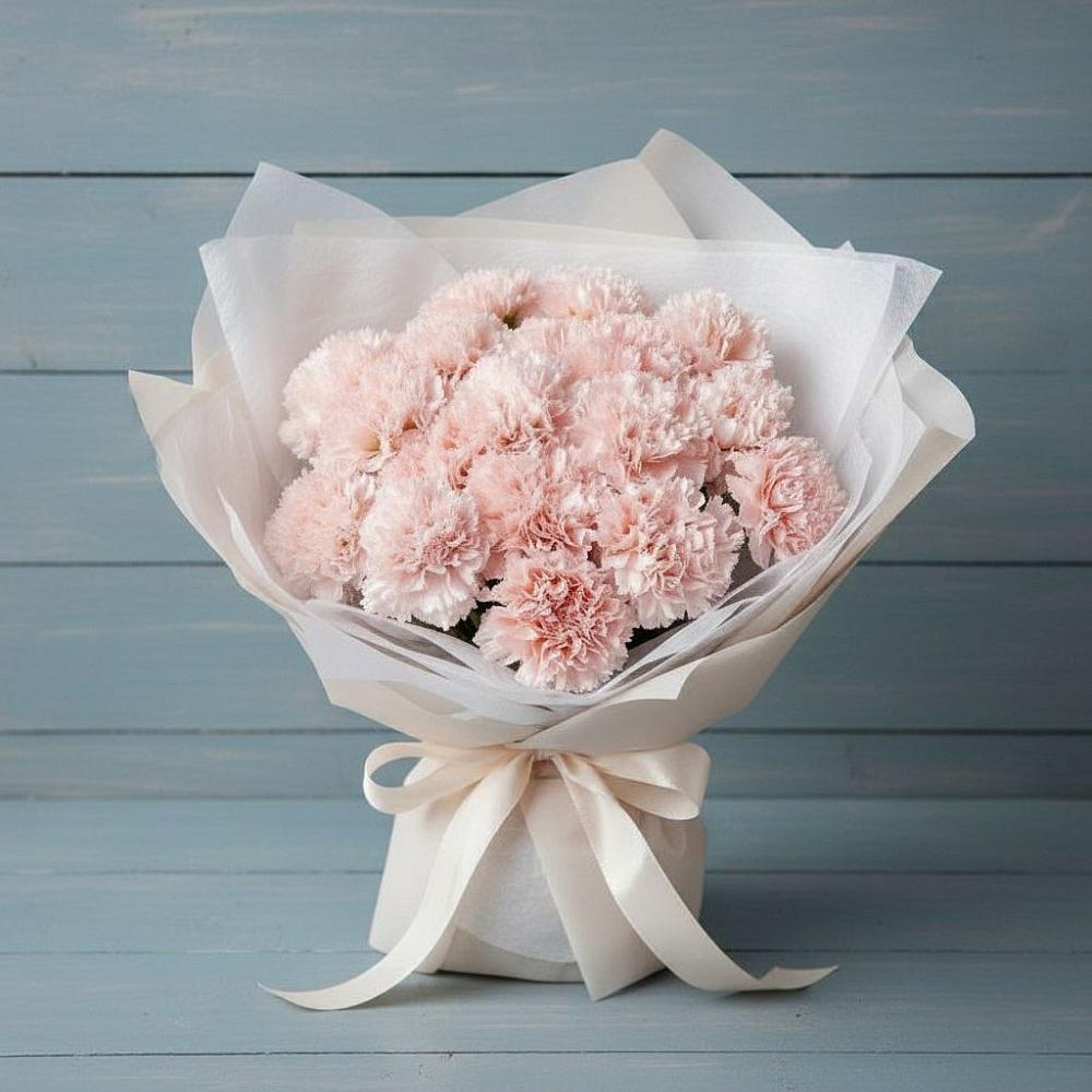 Букет цветов из: Гвоздики в Амзя