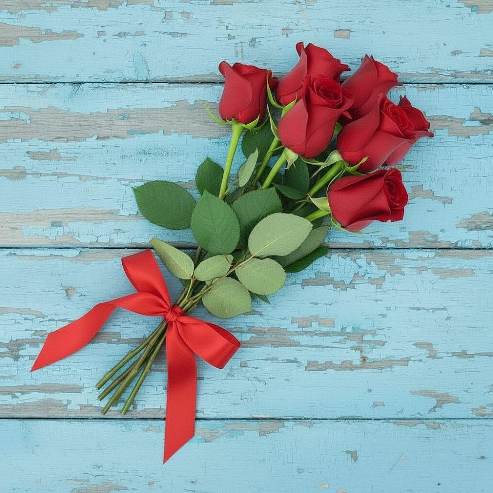 Букет Красные розы в Амзя
