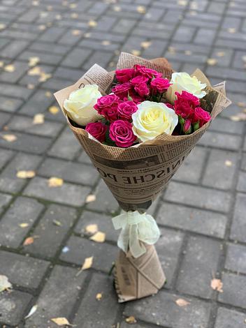 Букет цветов из: Розы в Амзя