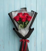 Букет цветов из:  Розы в Амзя