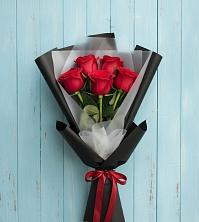 Букет цветов из:  Розы в Амзя