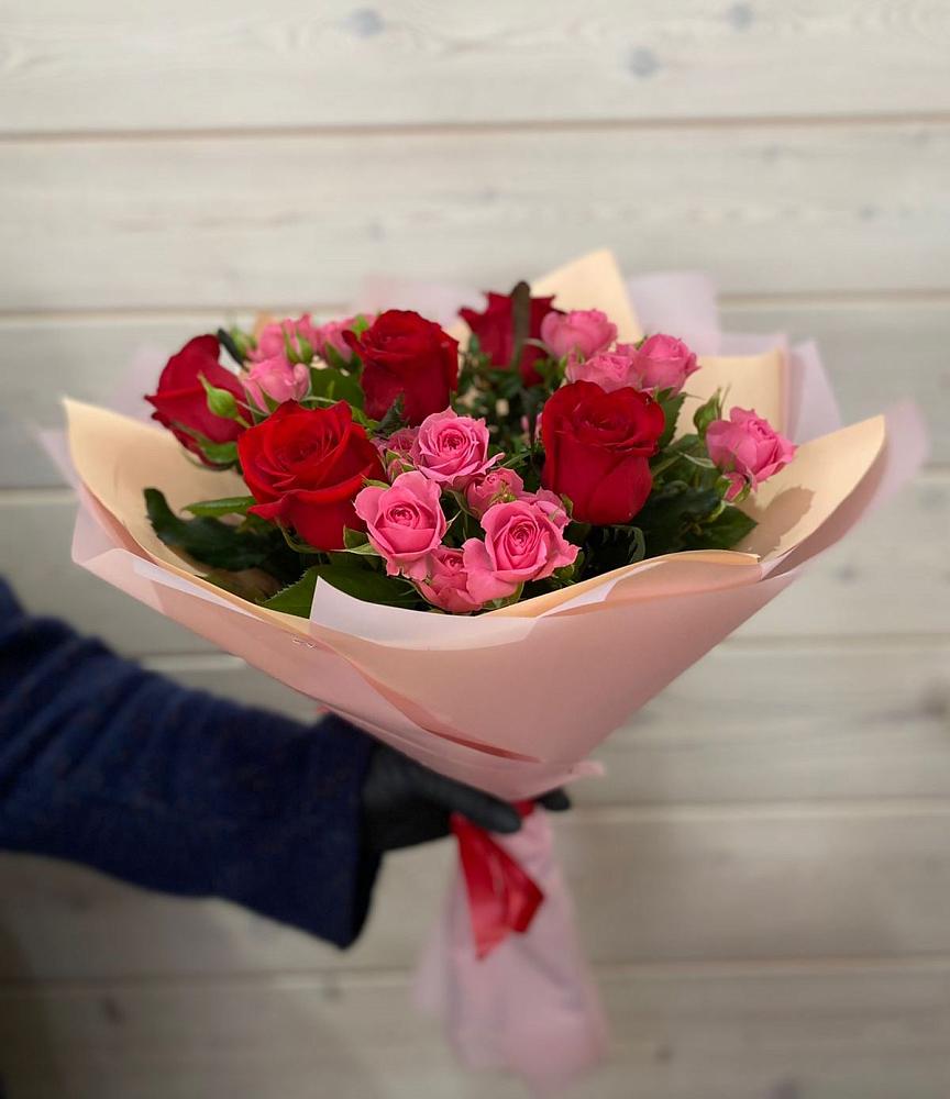 Букет цветов из: Розы в Амзя