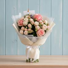 Букет цветов из:  Розы #REPLACE_PRED# Амзя