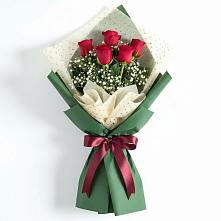 Букет цветов из:  Розы в Амзя