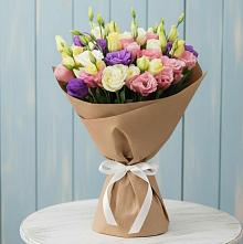 Букет цветов из:  Лизиантусы #REPLACE_PRED# Амзя