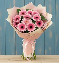 Букет цветов из:  Герберы в Амзя